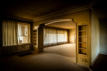 The abandoned German mansion from a rich man.