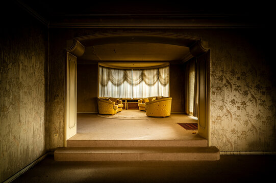 The abandoned German mansion from a rich man. - Powered by Adobe