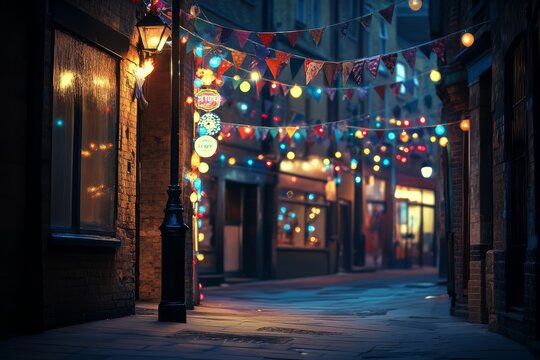 Festive St. Stephen's Day Street Corner