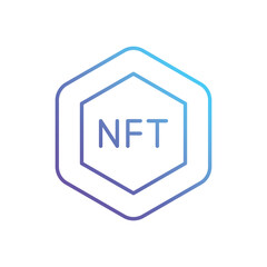 Nft vector icon