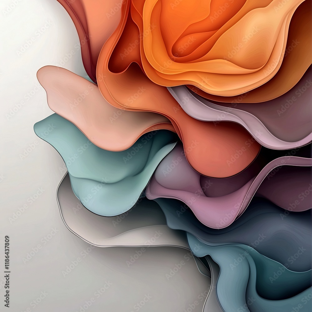 Poster vibrant iridescent abstract background with flowing tie dye patterns and shimmering textures captiva