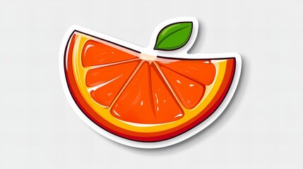 A juicy slice of orange, perfect for summer vibes! 🍊