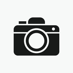 Camera clipart vector illustration, Photo camera vector icon, Camera icon isolated