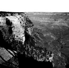 Clear Day At The Grand Canyon Arizona on Film