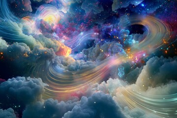 Obraz premium lights of space