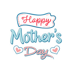  happy mother s day text vector icon, mother’s day vector illustration - simple illustration of happy mother s day text perfect for logos, and mother’s day -themed designs.