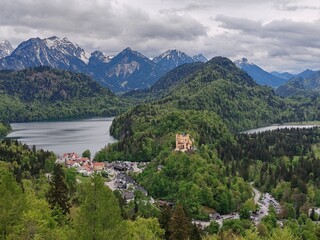 Blick auf Hohenschwangau