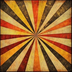 Radial sunburst pattern emanates from center. Alternating yellow and orange rays pulse subtly. Sparkle effects twinkle across frame, enhancing dynamic feel.