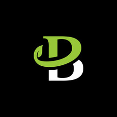the combination of the letter B and the stem, leaf, makes a luxurious logo.