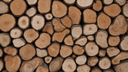 stack of firewood background