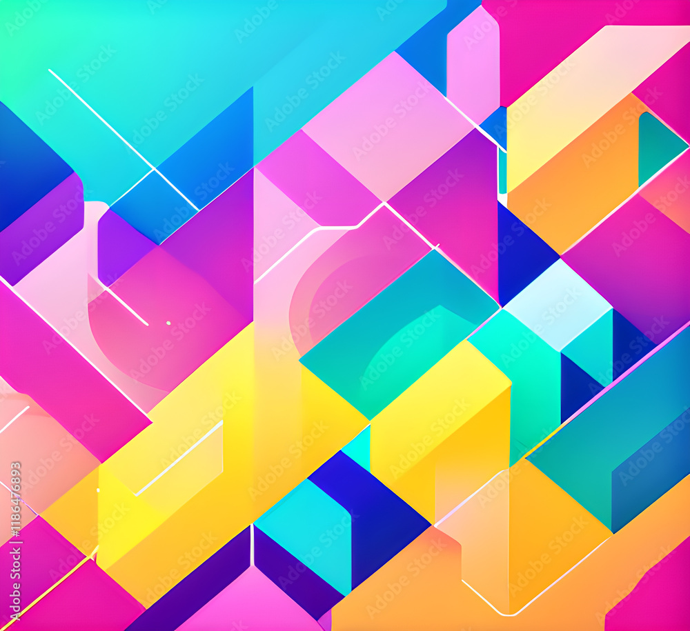 Poster blue tech lines universal background simple science and technology business line technology backgrou