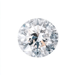 Brilliant cut diamond with high clarity, showcasing its stunning sparkle and shine