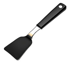 Isolated Offset Spatula on Clean transparent background for Culinary and Kitchen Design Projects