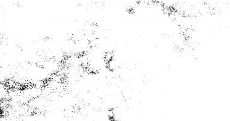 Grunge Black And White Urban Vector Texture Template. Chaotic grunge ink particles. Abstract texture with grain and stain. Splashes of paint