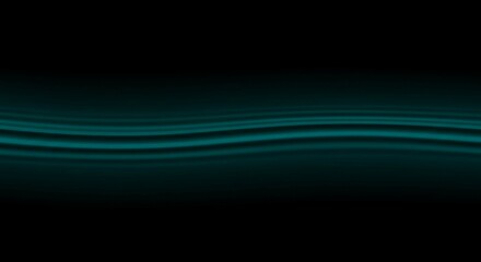 Obraz premium Abstract Teal Wave Background Dark Blue Swirls Smooth Texture