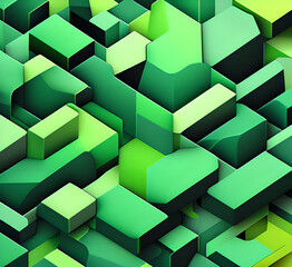Abstract green neon color background led artificial intelligence, bright colorful splashes, modern futuristic texture, canvas for background, Generative AI