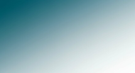 Obraz premium Soft Teal to White Gradient Background Subtle Texture Smooth Transition Design Element
