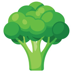 illustration of a broccoli
