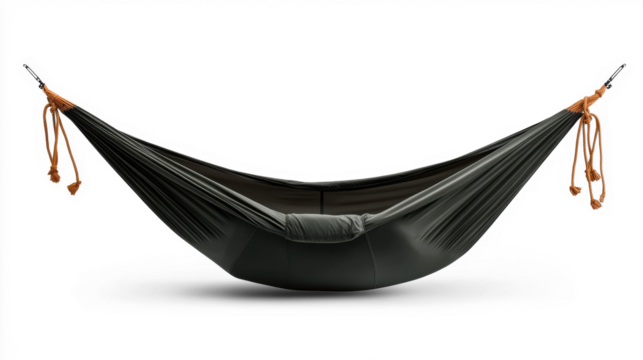 Camping Hammock on Transparent Background