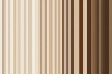 Obraz premium pattern design with shades of brown: Alternating lines of beige to espresso on a gradient background from tan to chocolate