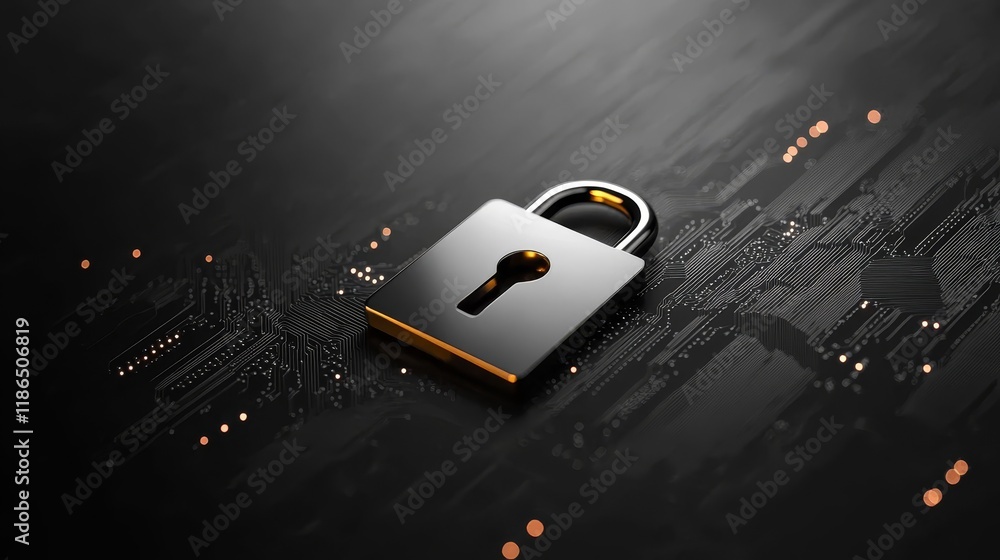 Poster enhancing circuit security, a secure lock protecting the flow of digital information in electronic s