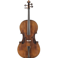 Obraz premium High-Resolution Image of a Cello Isolated on a Clean transparent background for Art and Music Projects