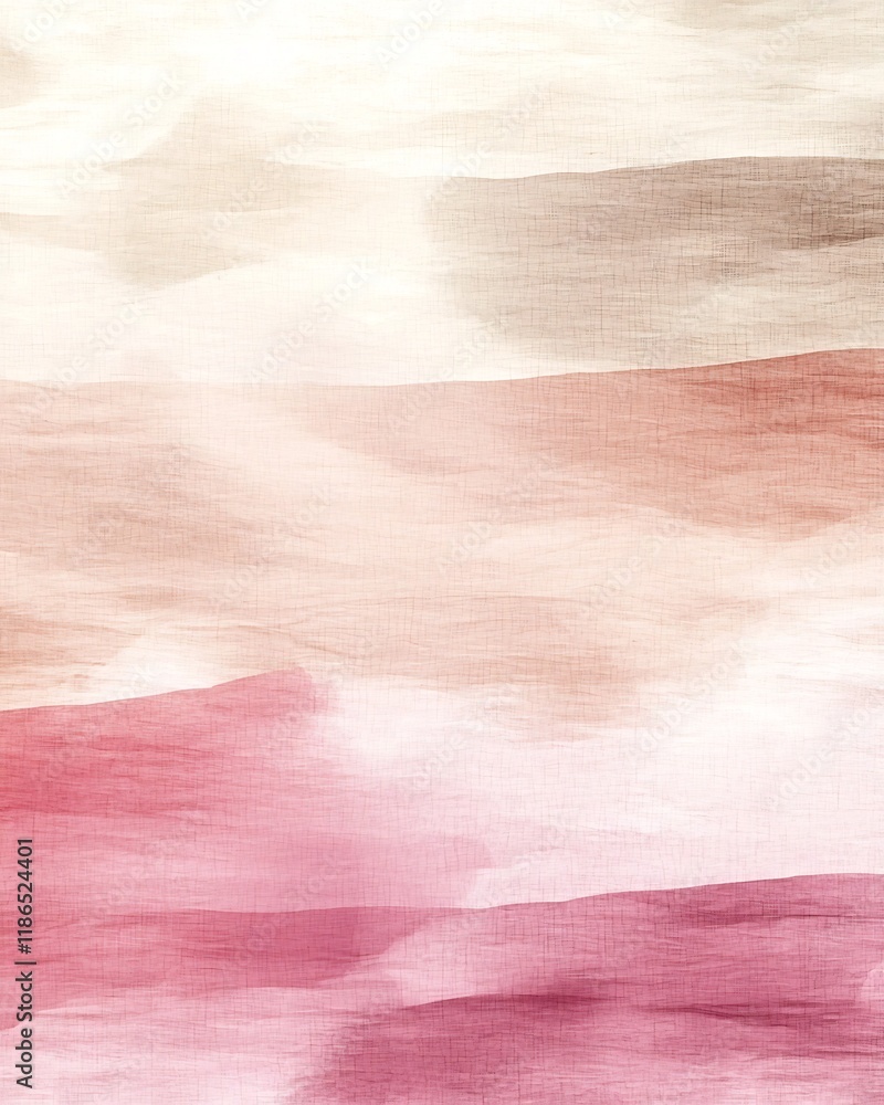 Poster serene and understated pastel gradient background with faint textured noise creating a calming and e