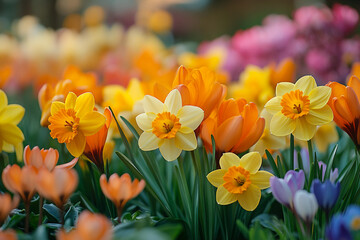 Fototapeta premium A beautiful floral flower plant wallpaper generative ai picture