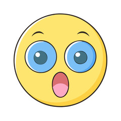 surprised eyes vector icon, fools’ day vector illustration - simple illustration of surprised eyes perfect for logos, and fools’ day-themed designs.