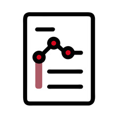 Business Chart Illustration - Perfect Vector for Data Visualization and Finance