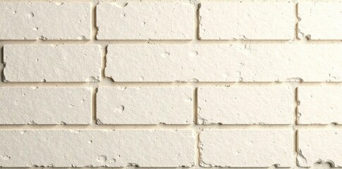 Fototapeta premium Isolated beige ceramic brick against a stark white backdrop, tile, , beige