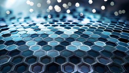 Obraz premium hexagon background and texture