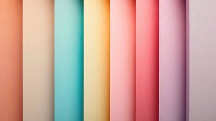 Pastel Color Strips with Smooth Gradient Texture for Background and Design Use