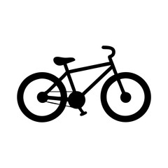 Bike Silhouette Vector Illustration - Ideal for Cycling Graphics and Branding