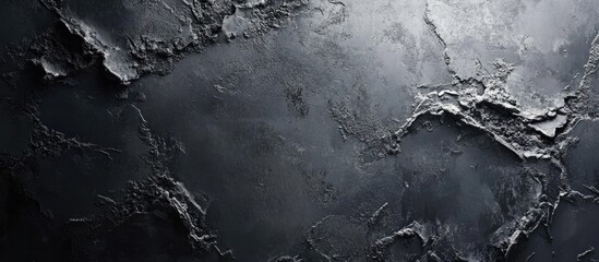 Fototapeta premium Textured gray cement wall background conveying an industrial aesthetic ideal for architectural and design applications