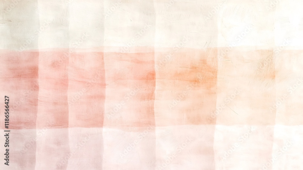 Aufkleber delicate soft pastel gradient backdrop with a blush pink to warm beige color blend and subtle textur