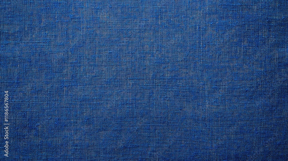 Poster textured deep blue linen fabric background for elegant design projects