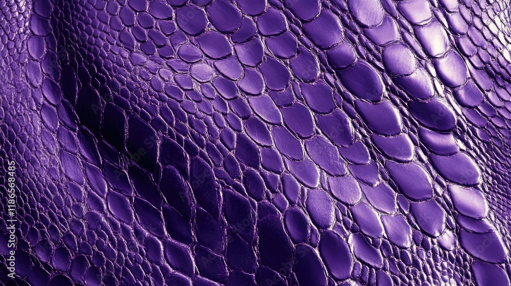 Poster Violet artificial snake skin texture background for stylish design and creative projects