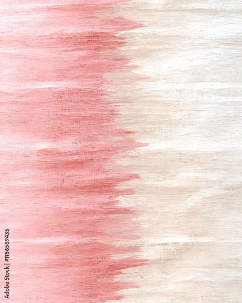 Poster soft harmonious gradient transition from pink to beige with subtle tactile texture overlay conveying
