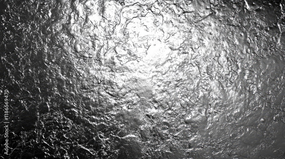 Aufkleber vintage illuminated textured backdrop with rough artistic plaster surface in monochrome tones for cr