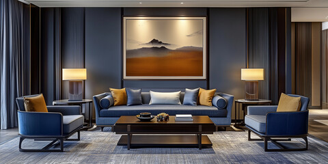 Modernes Wohnzimmer Zeitgenössischer Innenarchitekturstil Wohnraumideen Innenarchitektur