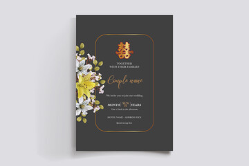 floral bridal shower invitation templates