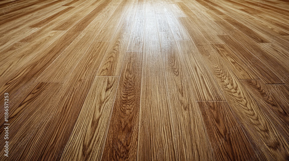 Poster Wooden floor texture background with detailed grain pattern ideal for rustic or vintage design projects and creative backgrounds.