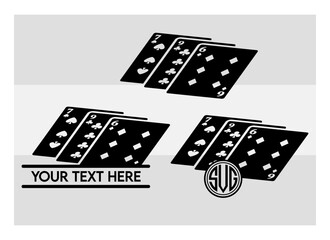 Playing Cards SVG, Playing Cards, Full Deck Playing Cards, Aces Svg, Poker Cards Svg, Royal Flush, Royal Flush Svg, Playing Cards Silhouette, Hearts Svg, Spades Svg, Clubs, Diamonds, Vector, Clipart