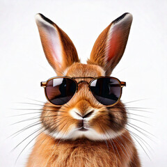 easter bunny wearing sunglasses, easter, eggs, holiday, spring