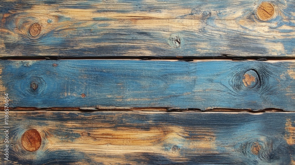 Poster rustic wooden texture with blue and brown tones perfect for backgrounds or design projects