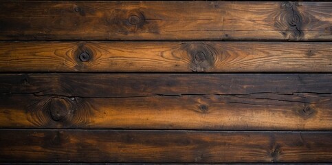 Fototapeta premium Dark Wood Texture Background Surface Top View. Old and Weathered. Detailed Grain Texture. Natural Organic Texture. Deep Dark Tones. Ideal for Rustic or Vintage Backgrounds. Textured Designs Template
