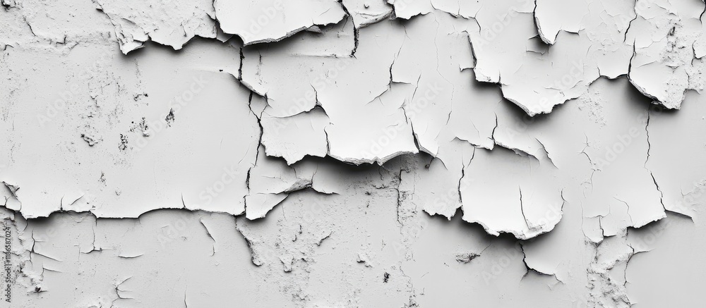 Poster weathered wall texture with peeling paint ideal for photography and design backdrops in vintage or r