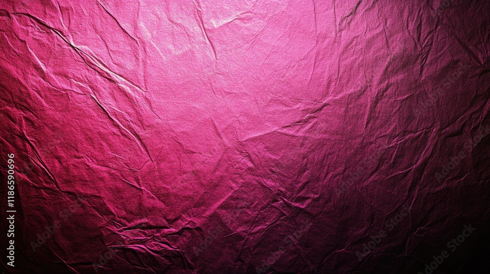 Poster vintage pink paper texture with creases and vignette effect suitable for background design and creat
