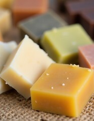 Natural Soap Collection with Different Scents